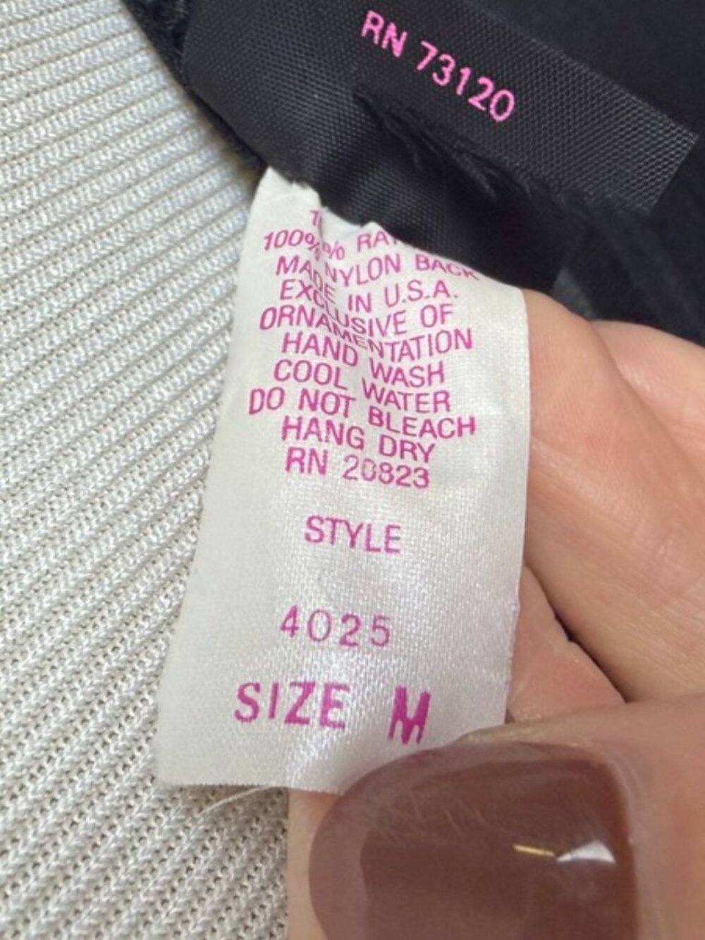 Vintage Frederick's of Hollywood Halter Mini Dress with Deep V-Neck Mesh Back - Picture 9 of 9